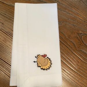 ICO napkins for Thanksgiving. From PB